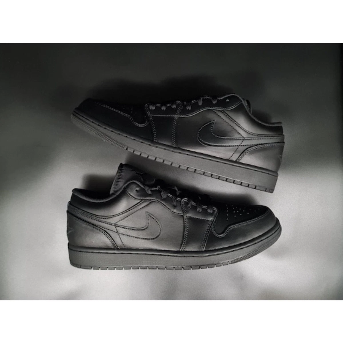 Jordan 1 Low Triple Black for Sale | Authenticity Guaranteed | eBay