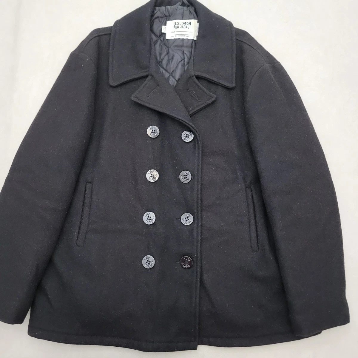 SCHOTT Pea Coat Coats for Men for Sale | Shop New & Used | eBay