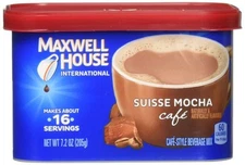 Maxwell House International Cafe Suisse Mocha 7.2 oz Pack of 8 Kosher Dairy