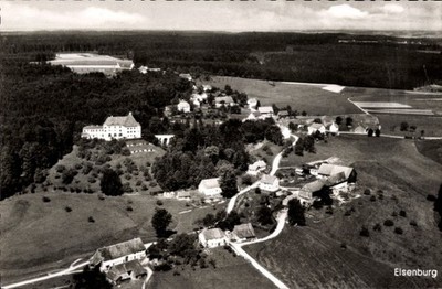 Ak Eisenburg Memmingen in Schwaben, Fliegeraufnahme - 11305491