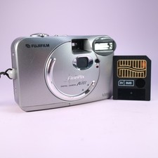 Fujifilm Digital Camera FinePix A101 1.3MP Silver Tested With SM Card