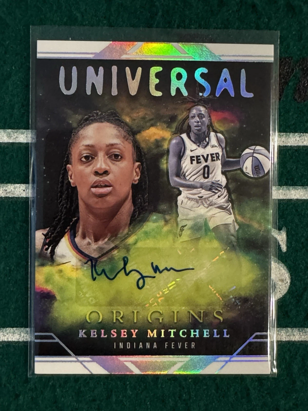2024 Panini Origins WNBA Kelsey Mitchell Universal Auto Indiana Fever