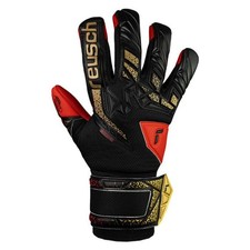 Guanti portiere Uomo Reusch Attrakt Freegel Silver 5570235-7075 Nero-Rossi
