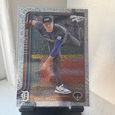 2025 Topps Series 1 Tarik Skubal Celebration Confetti Foil #71 Tigers