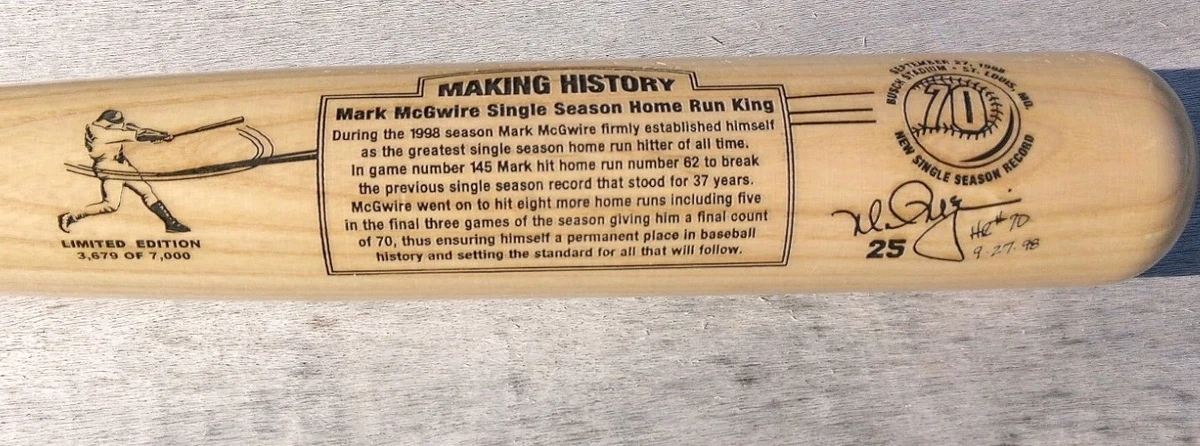 Mark McGwire MLB Bats for sale | eBay