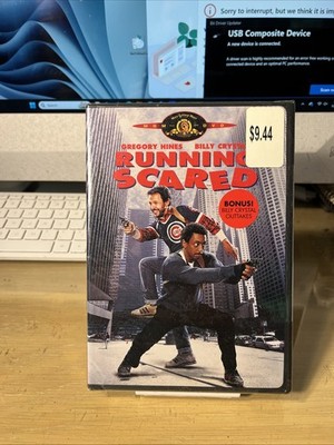 Running Scared DVD 1986 New Sealed Gregory Hines Billy Crystal Buddy Cop Action