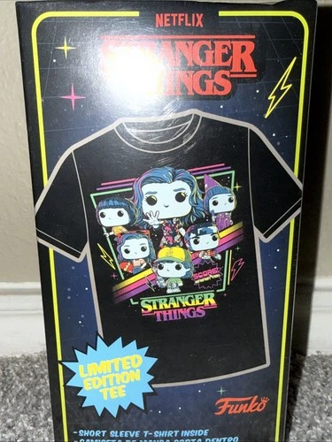 Funko Stranger Things Arcade Boxed Unisex Short-Sleeve Tee Shirt- Medium