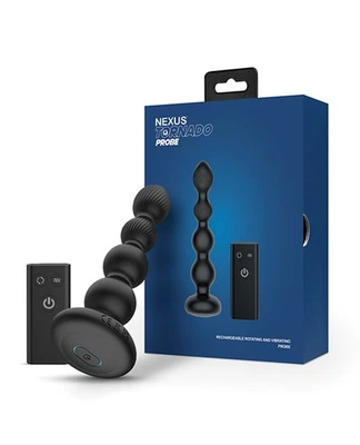 Nexus Tornado Probe Rotating & Vibrating Butt Plug - Black | eBay Nexus Tornado Probe Rotating & Vibrating Butt Plug - Black | eBay