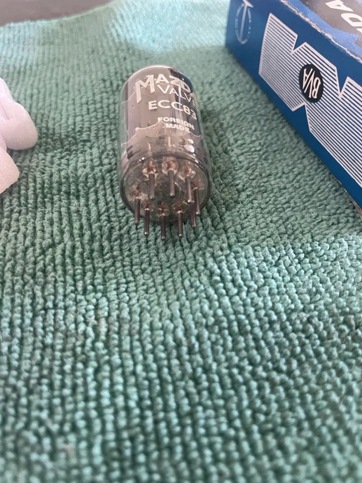 MAZDA ECC83 前置放大器阀...老式高端音频设备 — 第 3/4 张图片