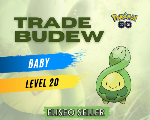 Pokemon Budew GO - Buy 2 1 free - Baby Pokemon - Sinnoh