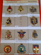 11 insignes de régiment France France troupe coloniale infanterie de marine IFOR