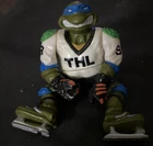 Vintage TMNT Teenage Mutant Ninja Turtle Leonardo 1991 Hockey Player