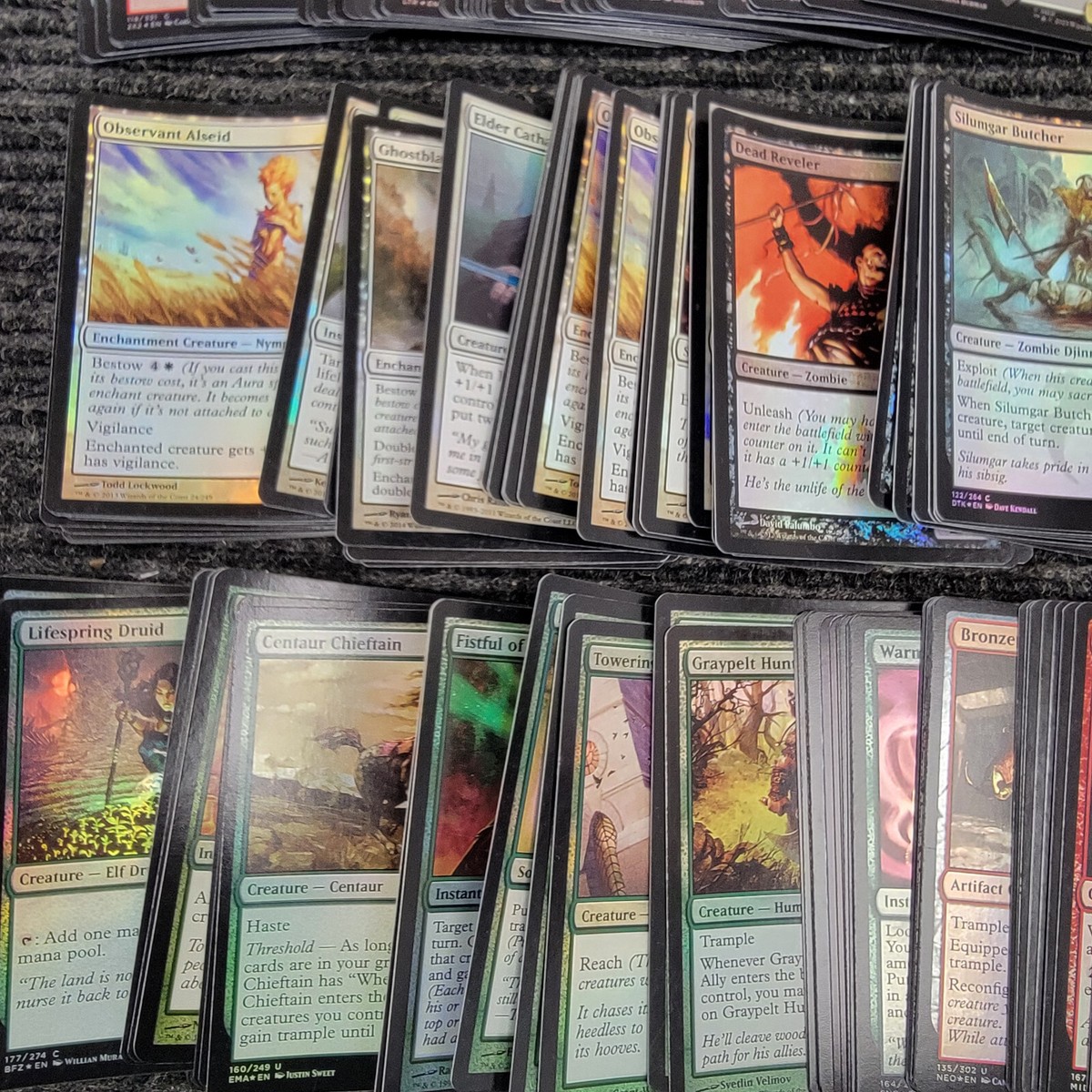 100 Foil Magic Cards! FOIL Collection Lot! Foils only! Magic MTG