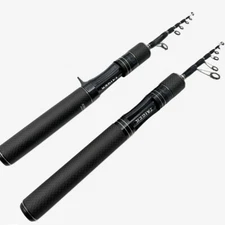 ORCA Telescopic Rod 6ft 2-8lb Fast Travel Casting Fishing Rod Trout Carbon