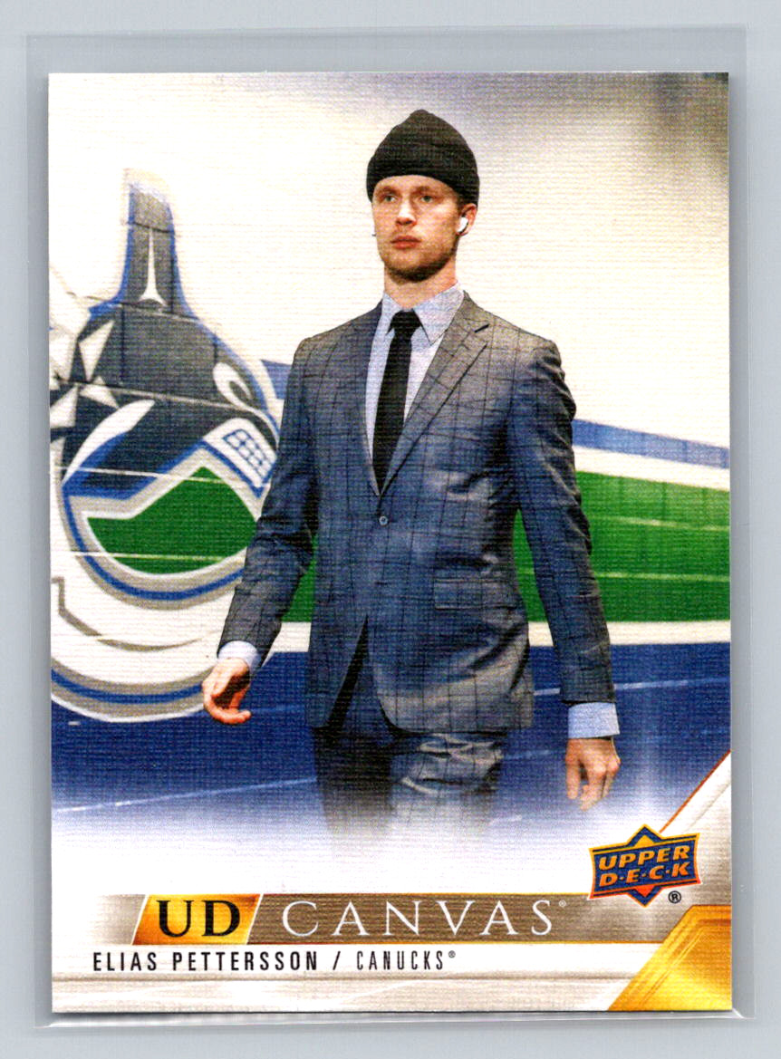 2022-23 Upper Deck S2 #C199 Elias Pettersson -UD Canvas-Canucks