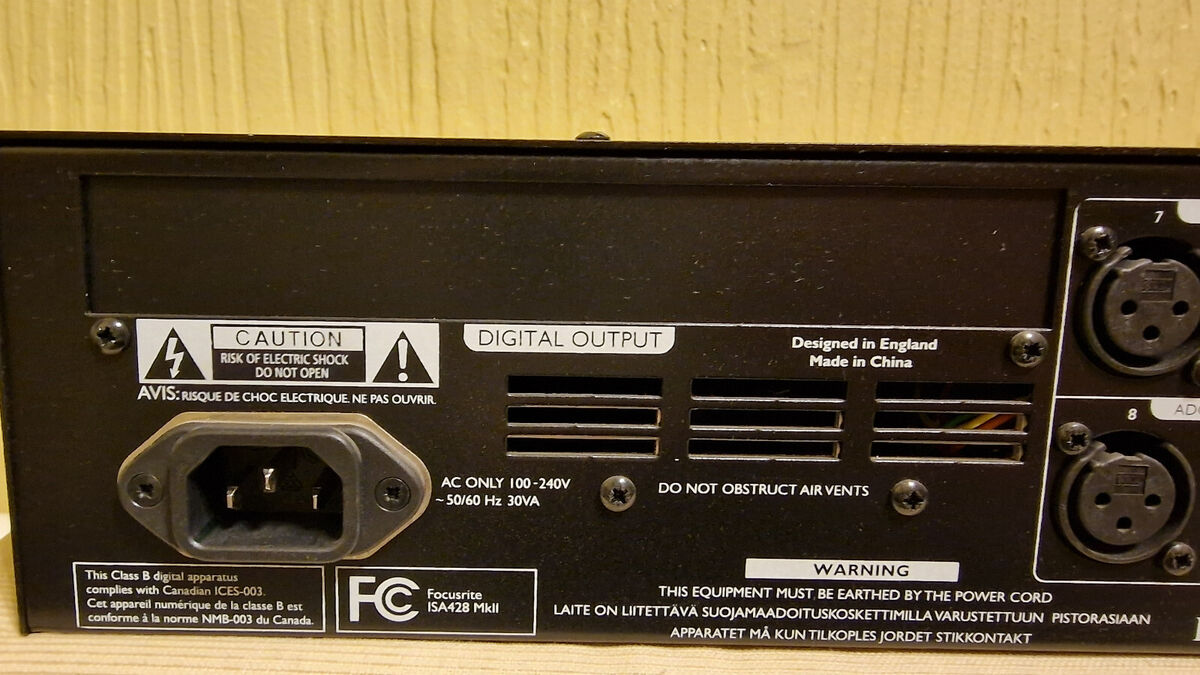 Focusrite ISA 428 MK II | eBay Focusrite ISA 428 MK II | eBay