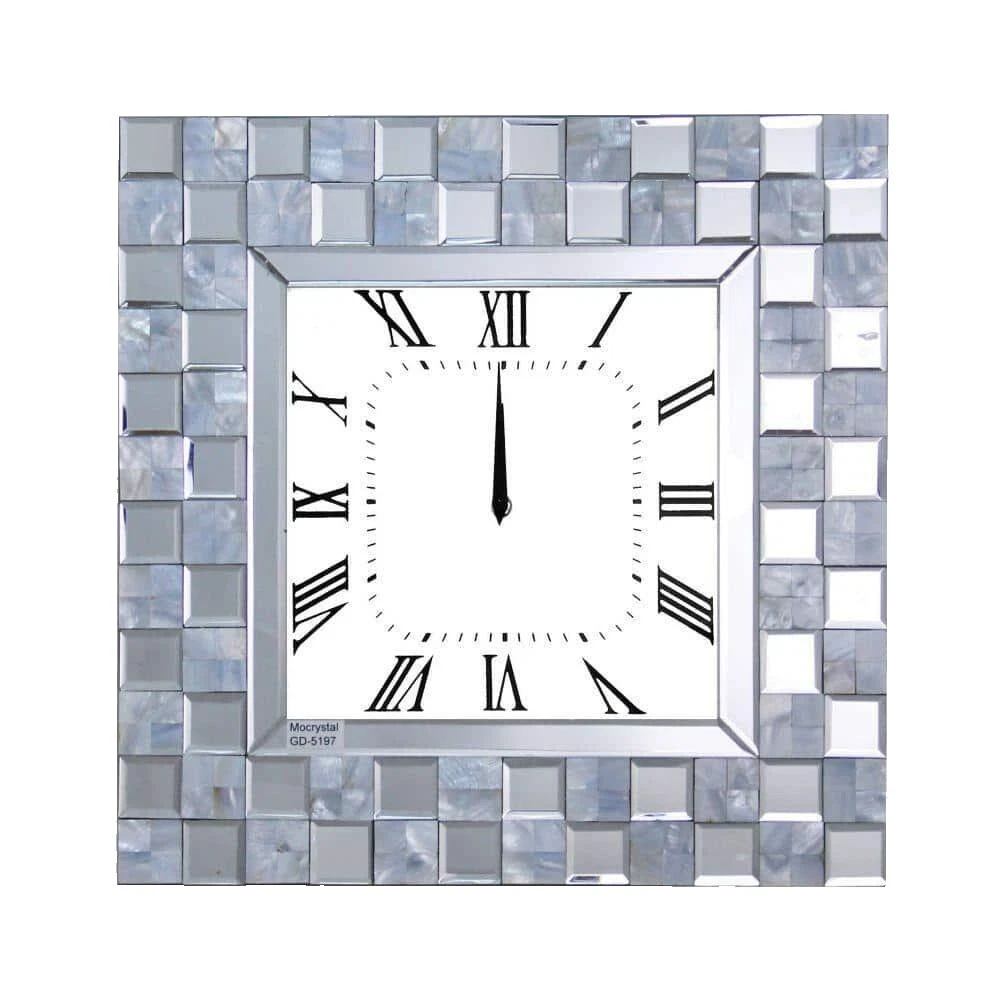 Benzara Wooden Modern Wall Clocks