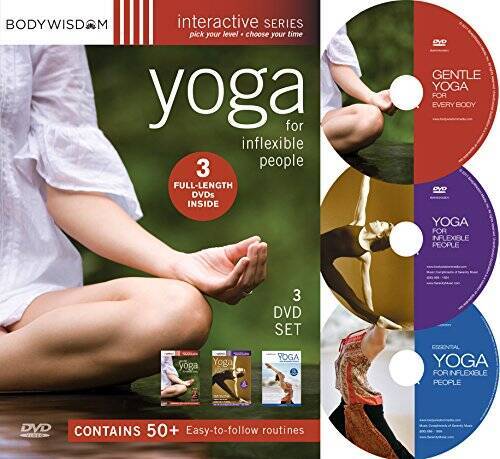 Yoga for Inflexible People 3 DVD Set (50 Routines) - DVD By Various - GOOD