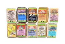 Blessings All Natural Jamaican Soap Bars - Soap Factory By The Sea 10-Pack
