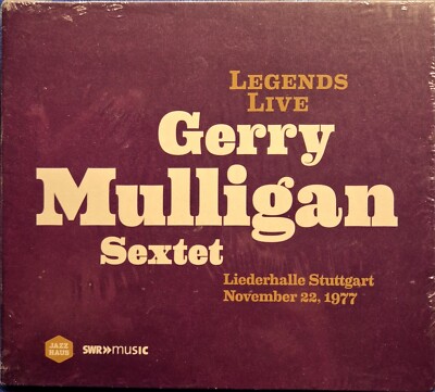 CD Gerry Mulligan Sextet - Liederhalle Stuttgart, 22.November 1977