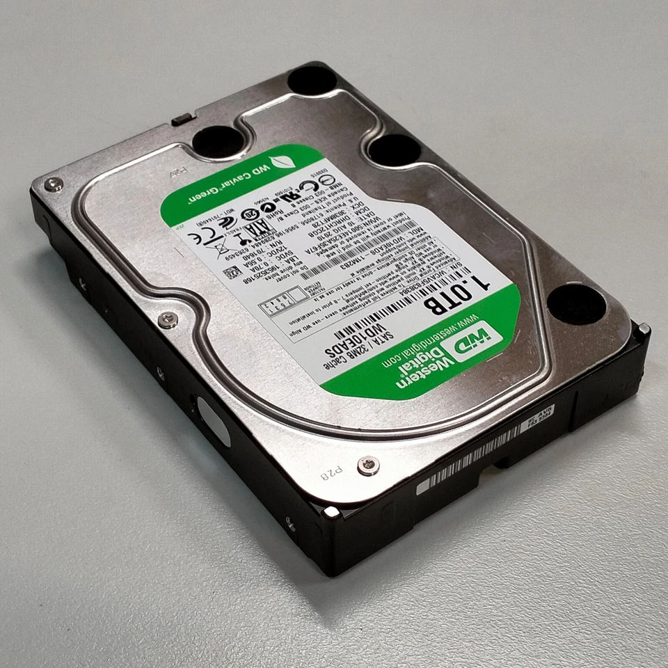 WD Green 1TB 3.5" SATA HDD 5400 RPM 3Gb/s 32MB Cache Hard Drive WD10EADS - Image 4 of 4