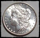 1887-P  MORGAN DOLLAR Very Choice to Gem BU   #12C95