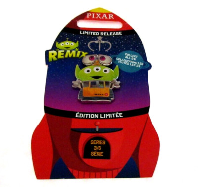 Disney 2020 Pixar Toy Story Alien Remix WALL - E Pin Series 3- 6 Limited Release