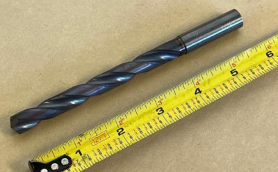 7/16 KONG HWA CARBIDE DRILL SPDC 11.12X152L, 5-5/8'' OAL, MADE IN KOREA