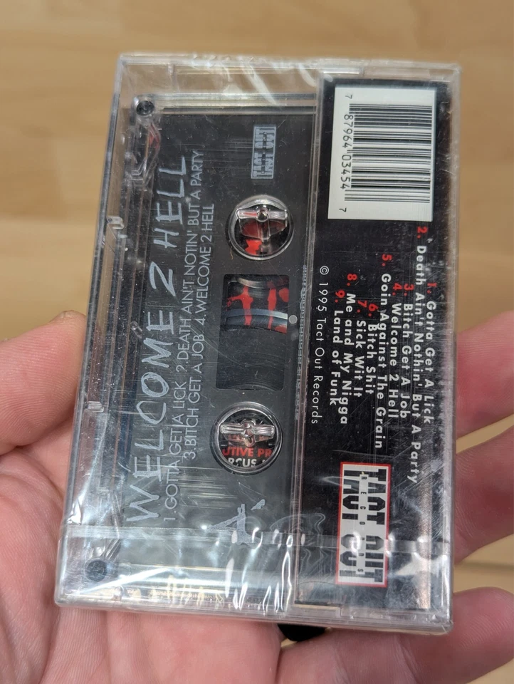 SEALED Cool-E - Welcome To Hell - Rap Hip Hop Underground 1995 Tact Out Records - Image 3 of 3