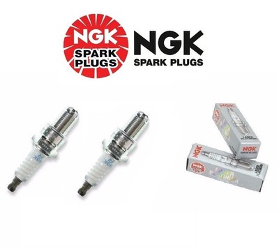 For Mazda RX-7 Pair Set of 2 Leading Spark Plugs NGK BUR 7 EQP/4764
