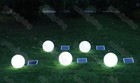 9.8" Dia. Remote Solar Power Outdoor Path Light Spot Lamp Yard Garden Lawn Decor