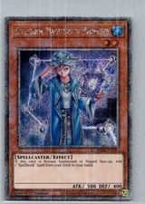 Yugioh Spellbook Magician of Prophecy RA04-EN183 Platinum Secret Rare Near Mint