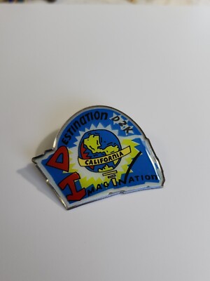 Destination Imagination California D2K Trading Lapel Pin 2000 Globe