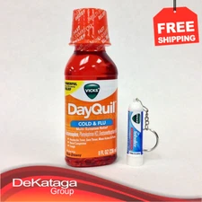 SET VICKS DAYQUIL ORIGINAL COUGH SYRUP 8OZ + VICKS INHALER .5ML 