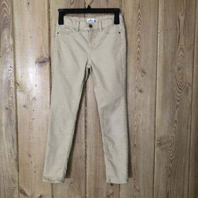 Jordache Super Skinny Size 12 Khaki Beige Girls Jeans