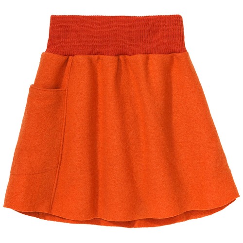 DISANA Girl's Pull-On Skirt with Stretchy Waist 100% Boiled Wool - Picture 10 of 10