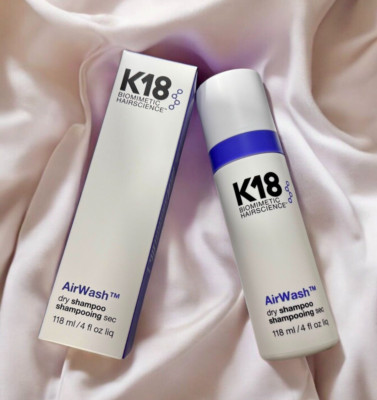K18 AirWash Dry Shampoo (4 fl oz) Non-Aerosol
