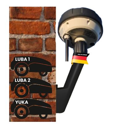 Wandhalterung passend für RTK Antenne für Mammotion LUBA AWD YUKA Rasenmäher