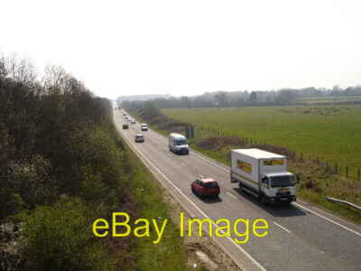 Photo 6x4 View south along Hamstreet bypass Bliby  c2007