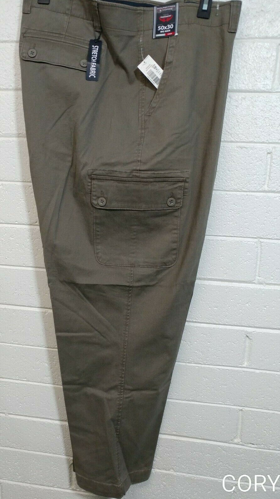 Roundtree \u0026 Yorke Cargo Pants 50 X 30 