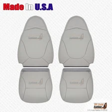 1997 1998 Ford F150 Lariat Driver Passenger Genuine Leather Cover Med Graphite