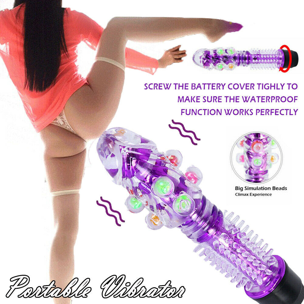 Anal-Plug-Clit-Vibrator-G-Spot-Dildo-Rabbit-Adult-Sex-Toy-Massager-Women-Couples. Available Now for 8.28
