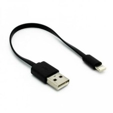 SHORT USB CABLE CHARGER CORD POWER WIRE FAST CHARGE SYNC for IPHONES IPADS IPODS