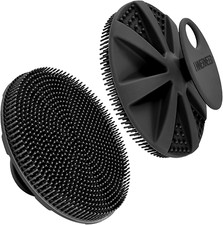 Grade Soft Silicone Body Scrubber Shower Brush Handheld Cleansing Skin Brush