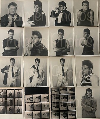 1980s GQ Hot MALE MODEL PHOTOSHOOT 30 Images +13 B&W