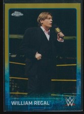 William Regal 2015 Topps Chrome WWE Gold Refractor 13/50