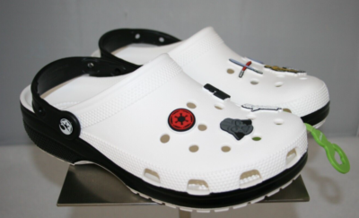Crocs Unisex Disney Parks 2024 White Black Star Wars Adult Clogs M7/W9 NWT CROCS | Shoes | Crocs Unisex Disney Parks 224 White Black  main image 3