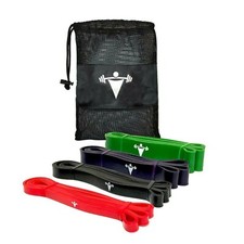 Resistance Bands For Pull Ups Powerlifting Stretching Fitness Booty Gym Assist