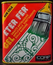 SMALTO ANTIRUGGINE GEL  ANTICORROSIVA COLORI RAL ,ETER FER FERROMICACEO 750ML