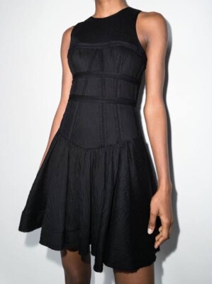 aje tidal corset midi dress Tidal Corset Midi Dress